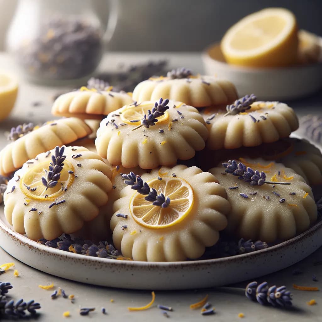 Lavender Lemon Cookies