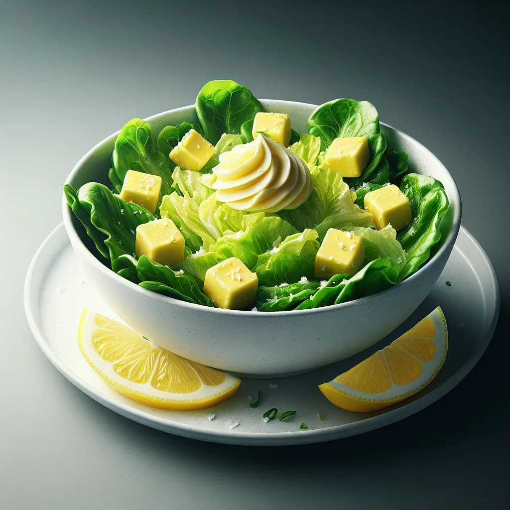 Lemon Butter Lettuce Salad