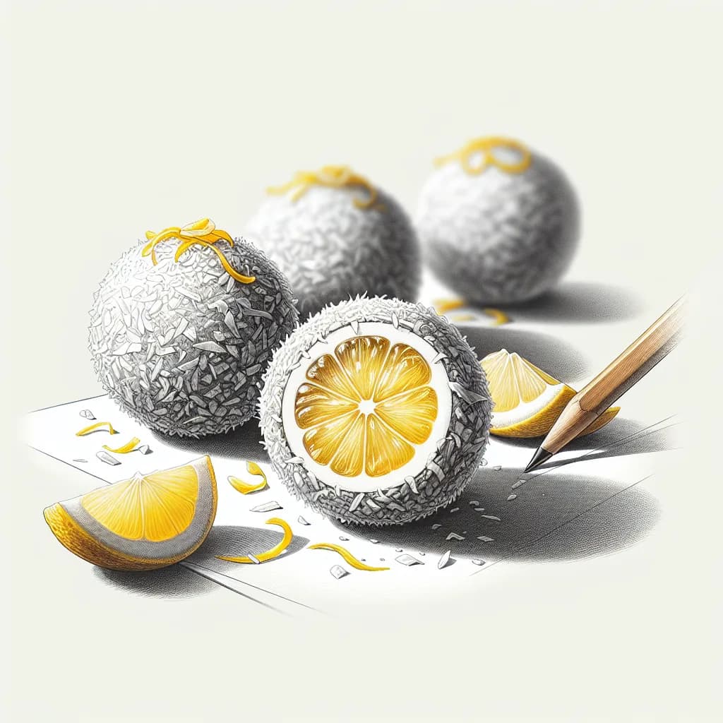 Lemon Coconut Balls