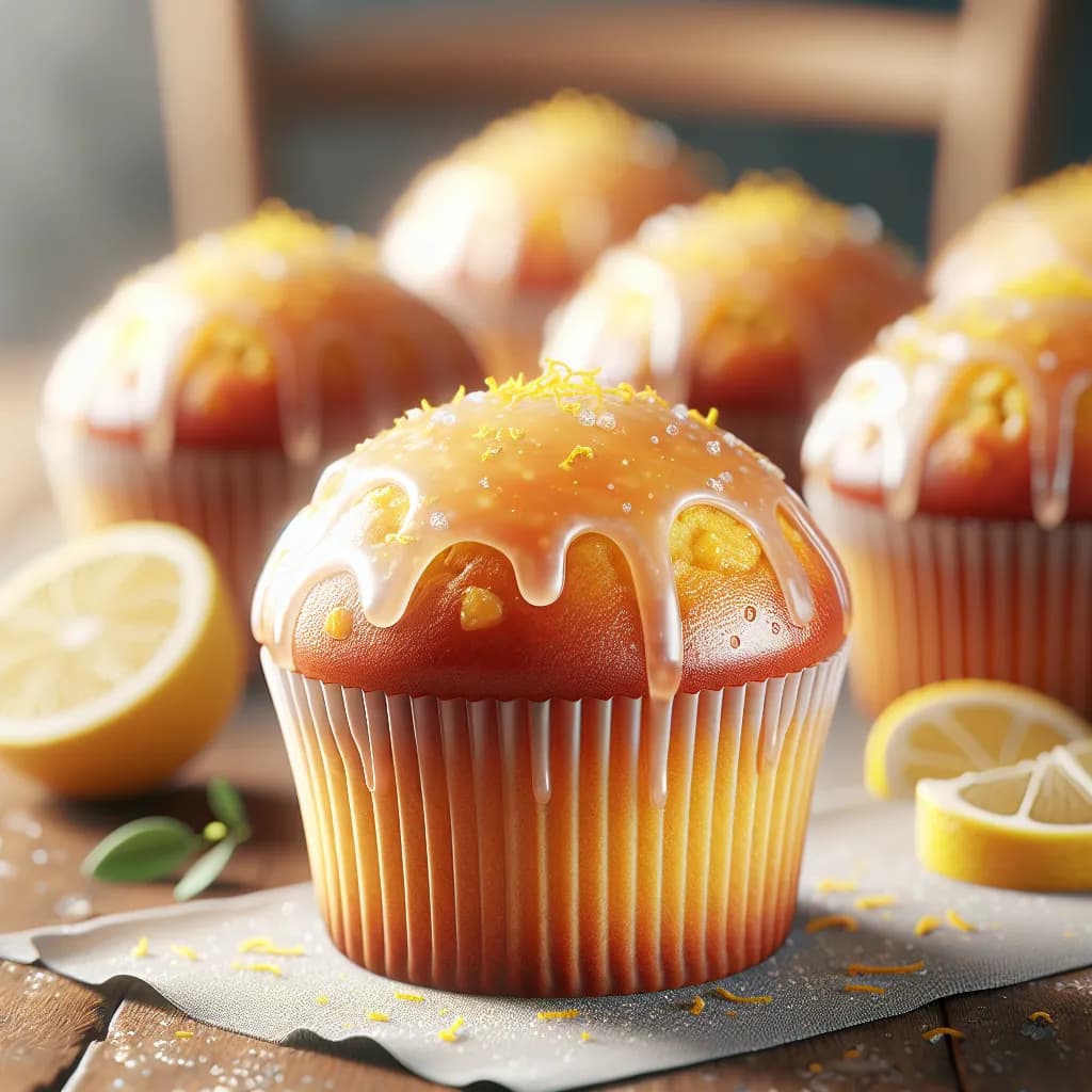 Lemon Drizzle Muffins