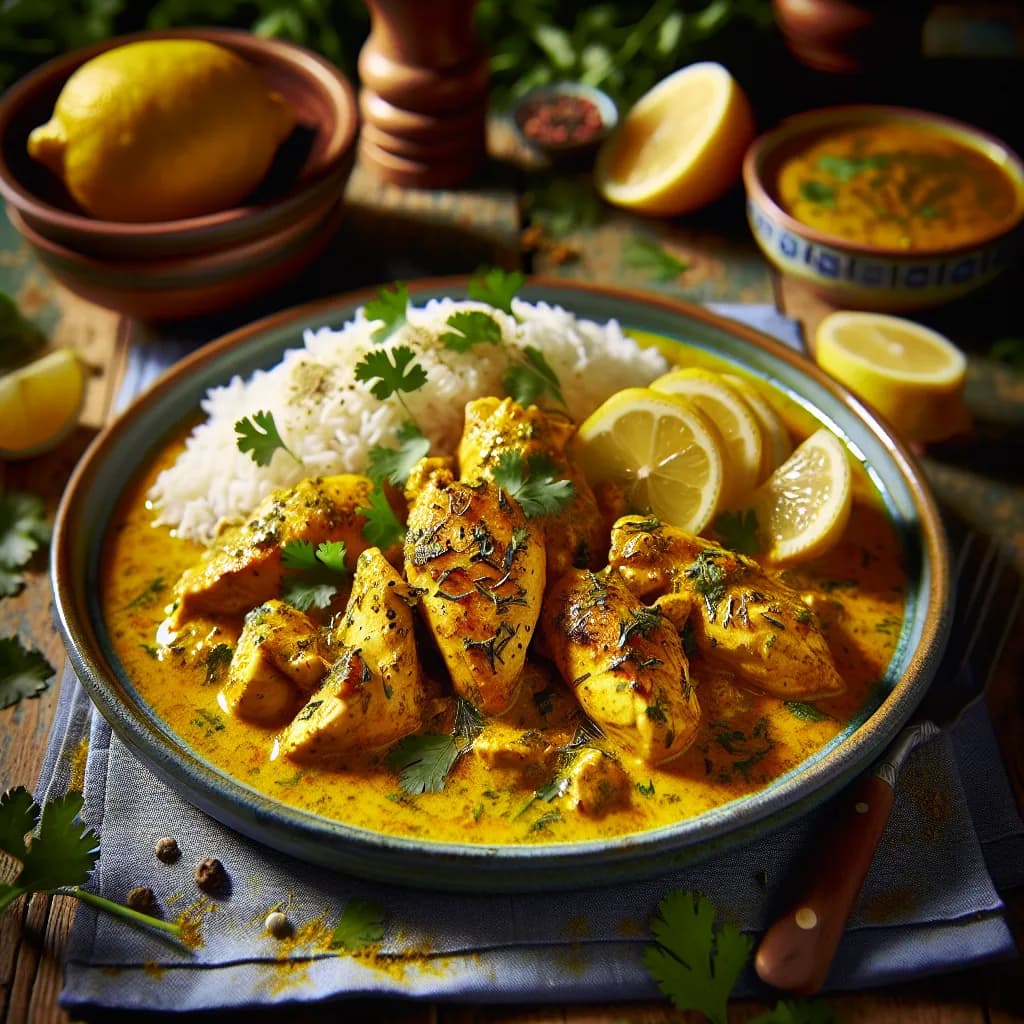 Lemon Herb Chicken Curry