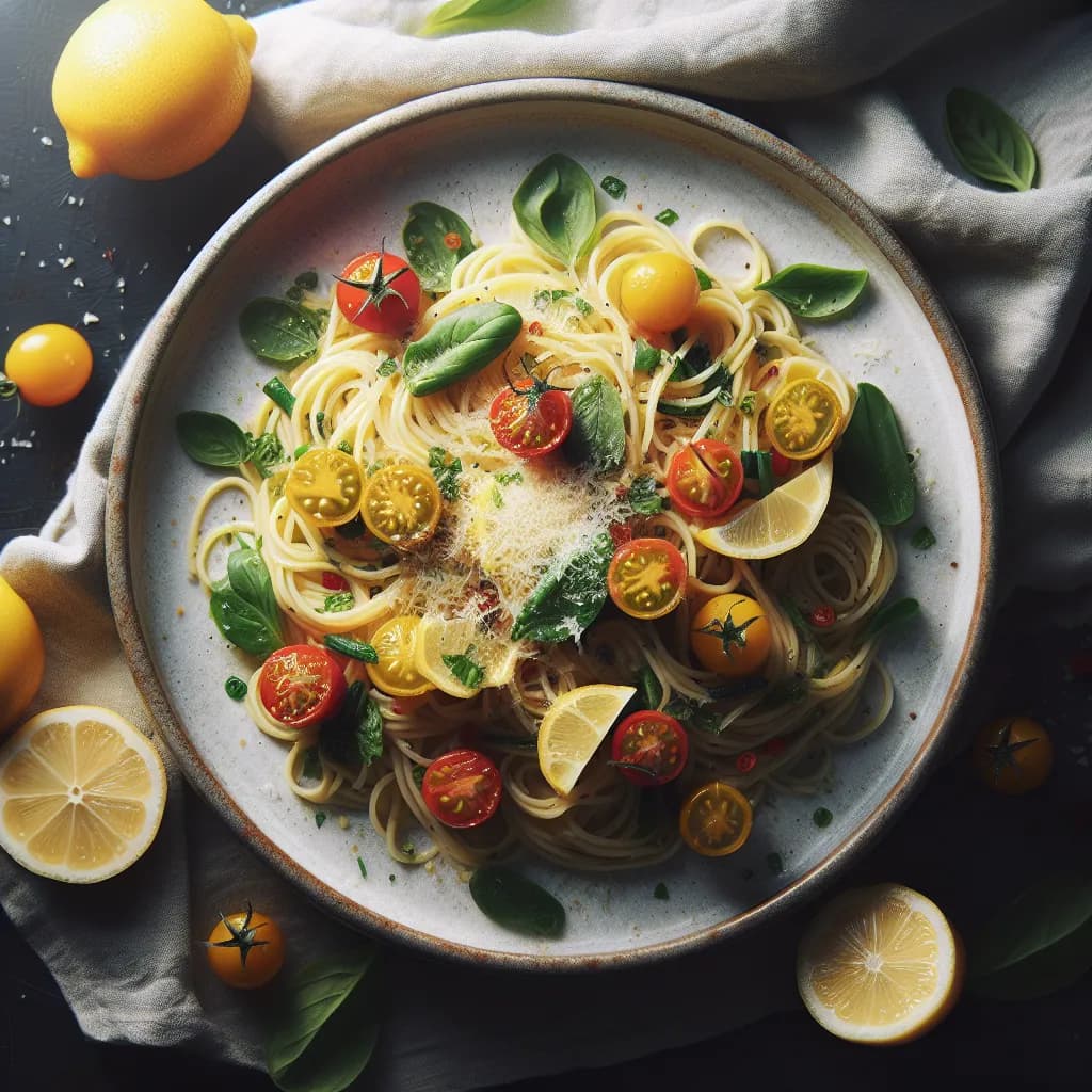 Lemon Herb Noodles