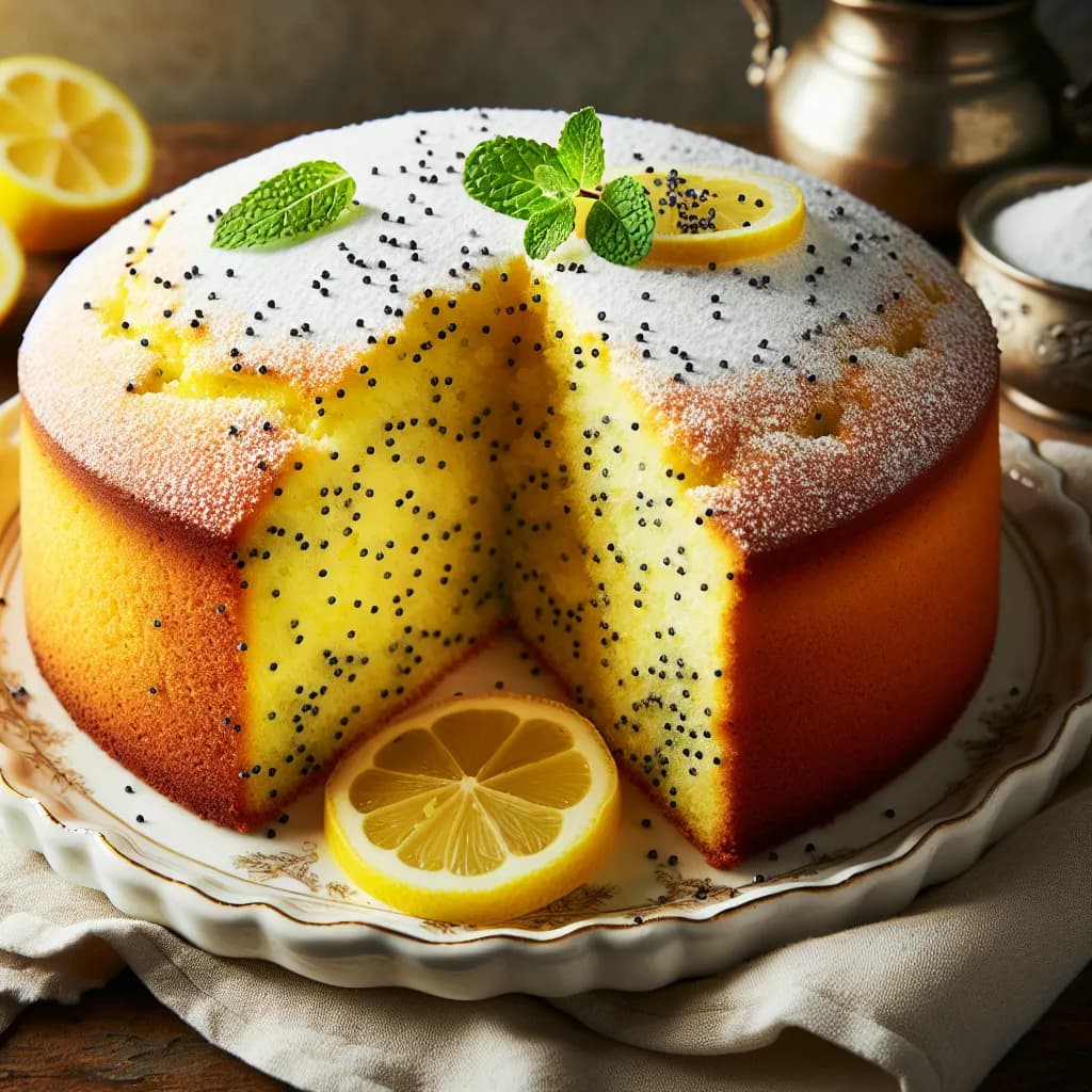 Lemon Poppy Seed Cake