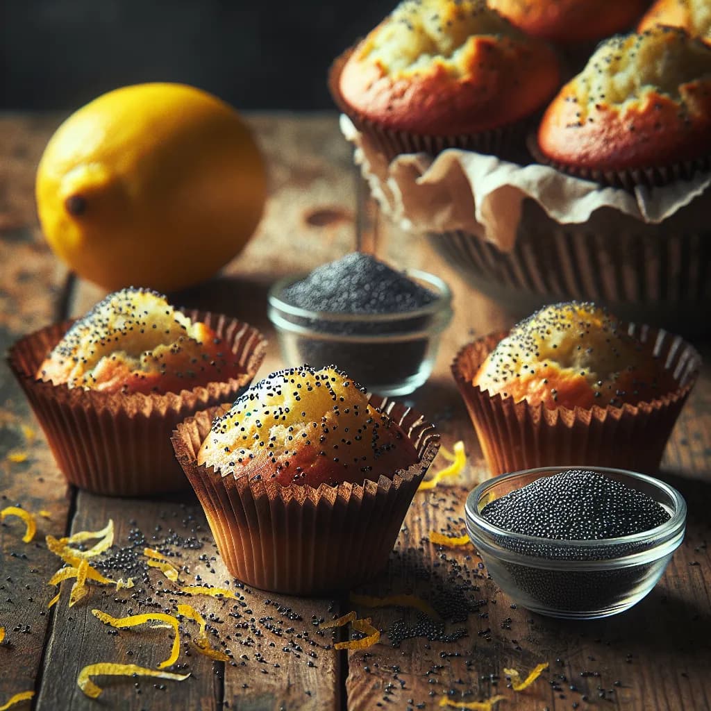 Lemon Poppy Seed Muffins
