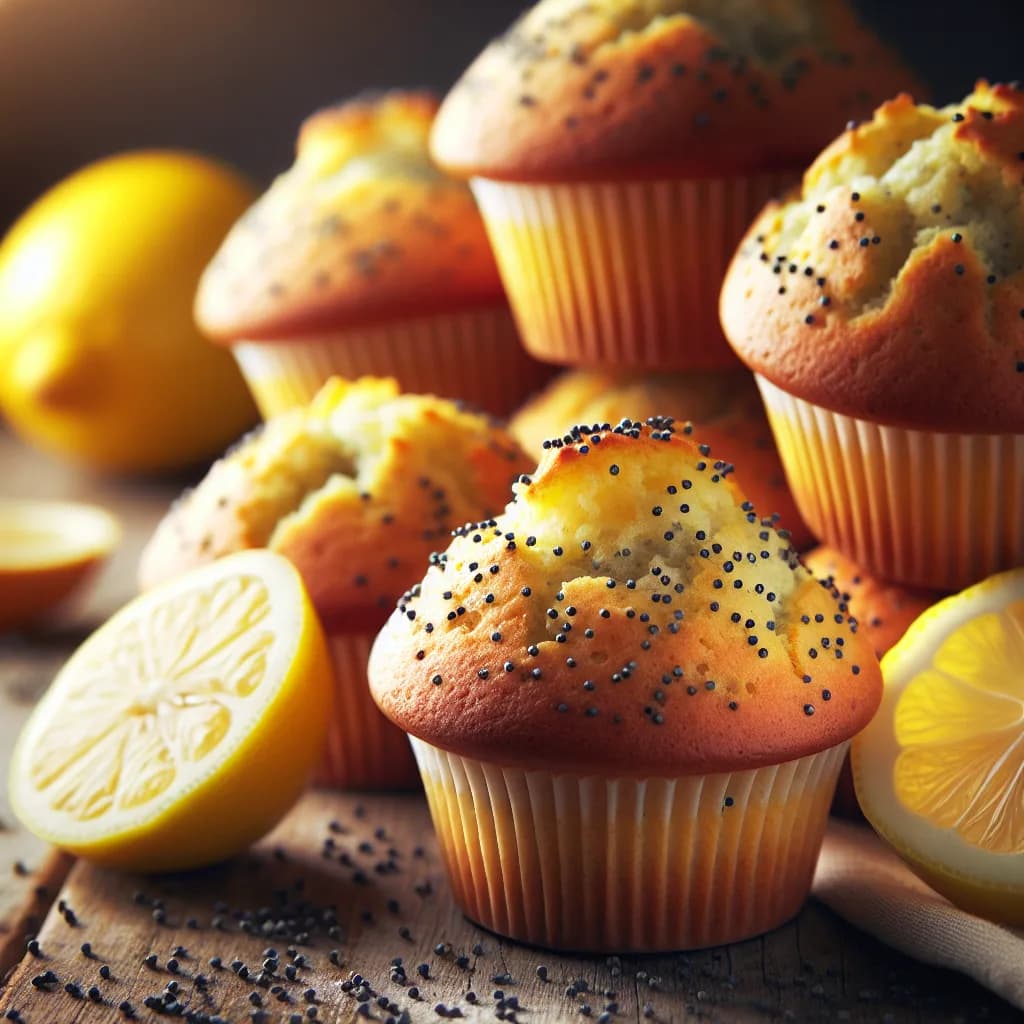 Lemon Poppy Seed Muffins