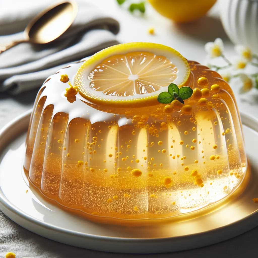 Lemon Tea Jelly