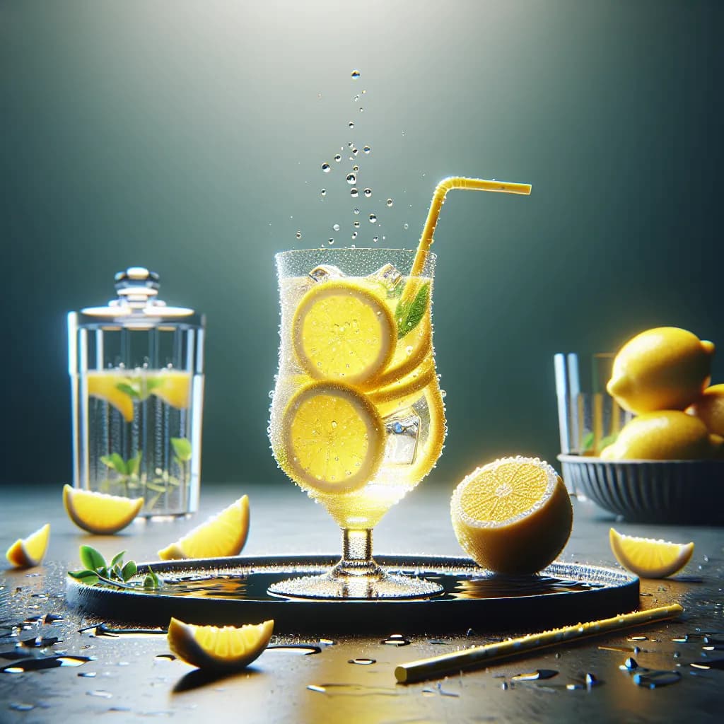 Lemon-Infused Rehydration Drink
