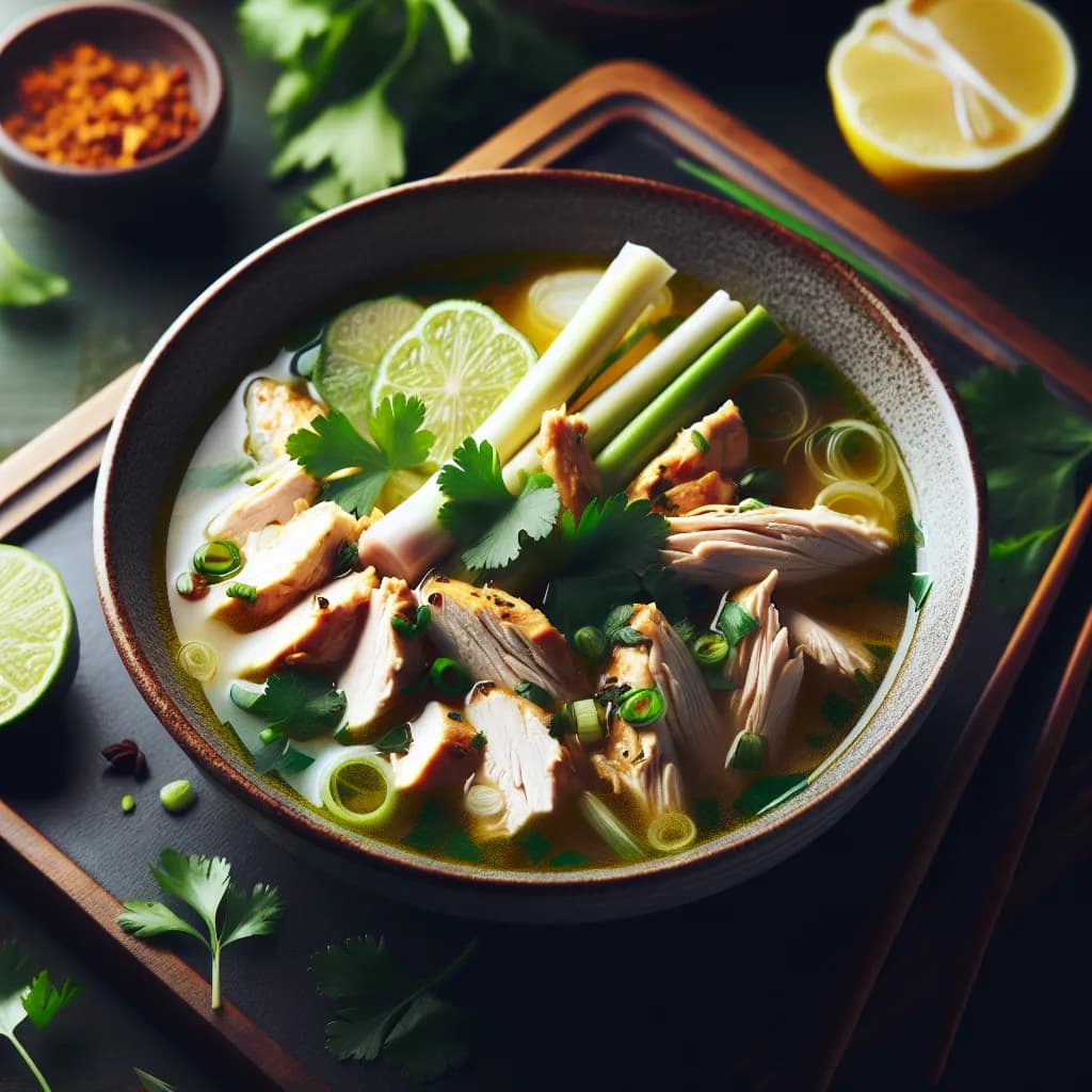 Lemongrass Chicken Soup