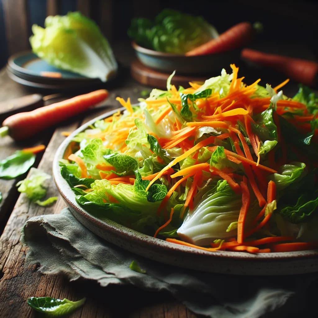 Lettuce and Carrot Salad