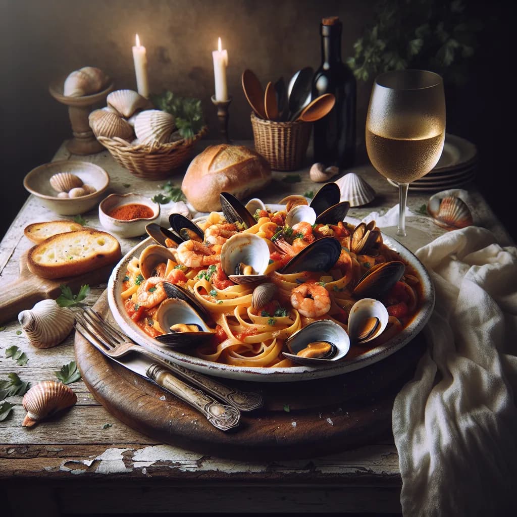 Linguine ai Frutti di Mare