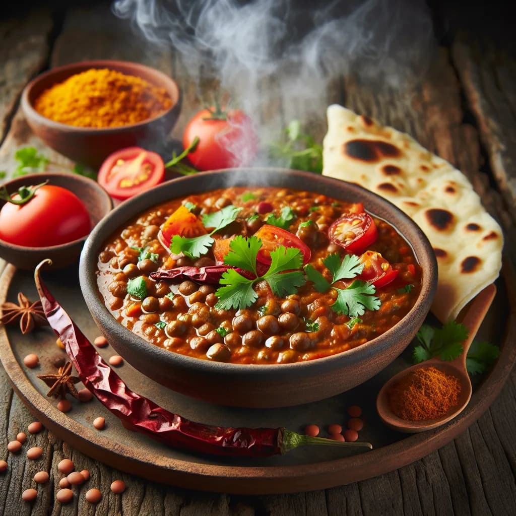 Linsen-Kokos-Curry