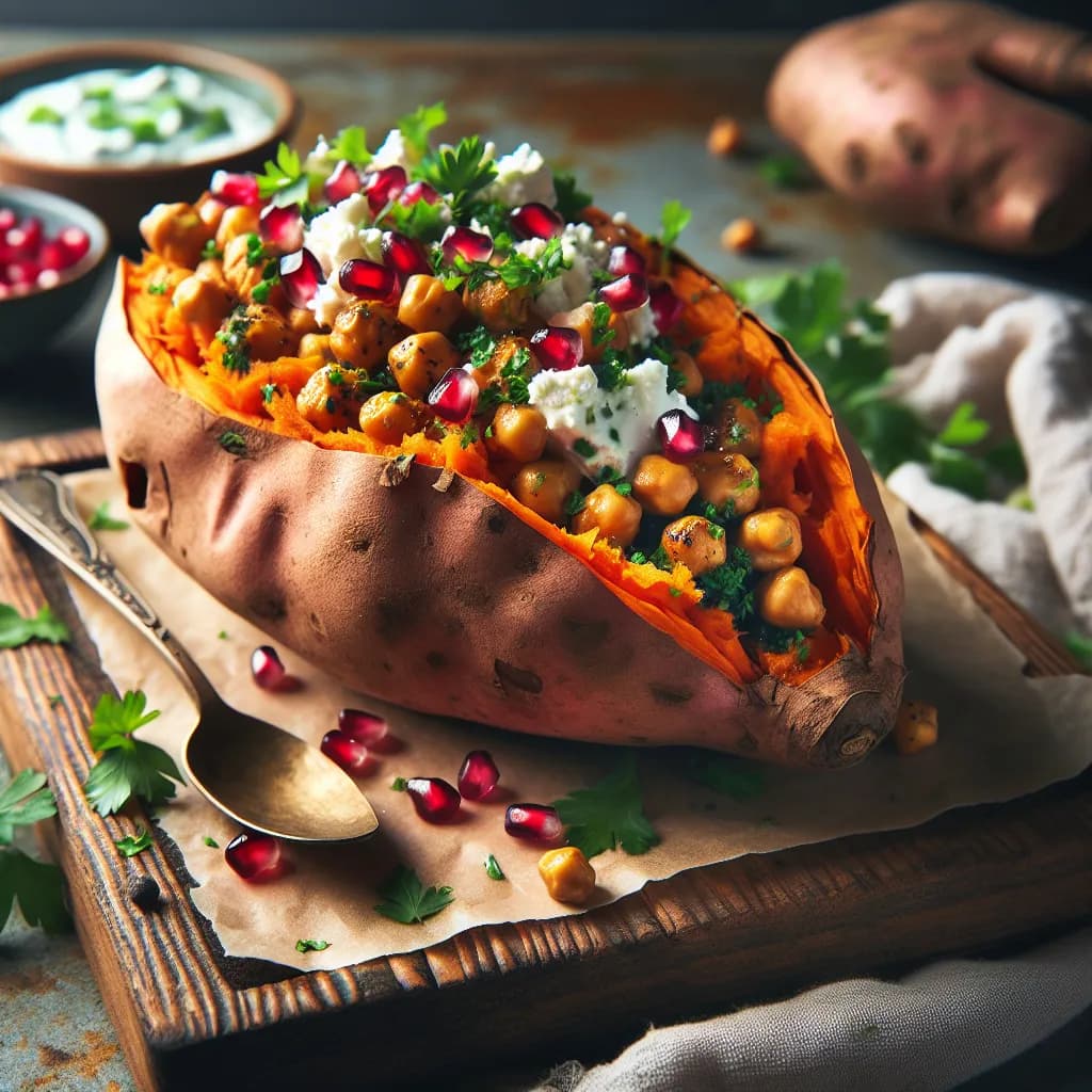 Loaded Sweet Potato