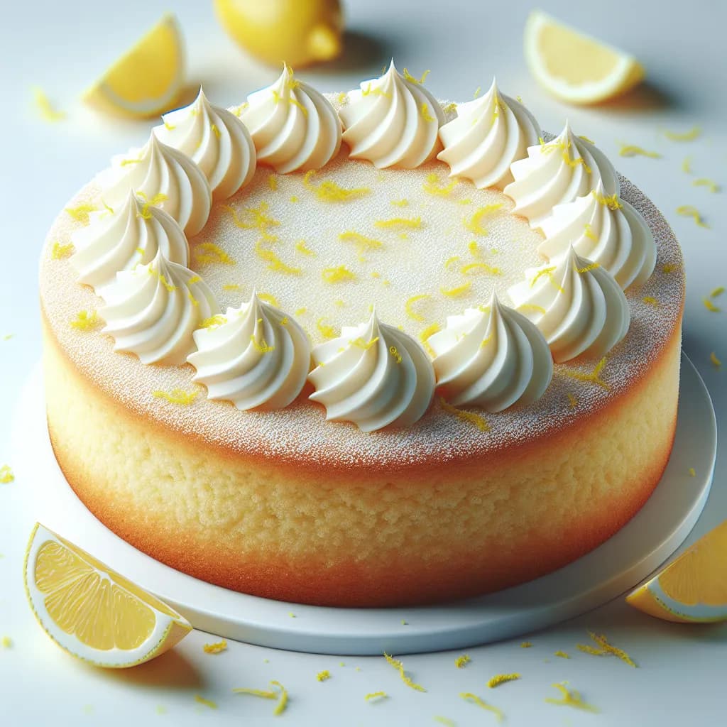 Low Fat Low Calorie Lemon Cake