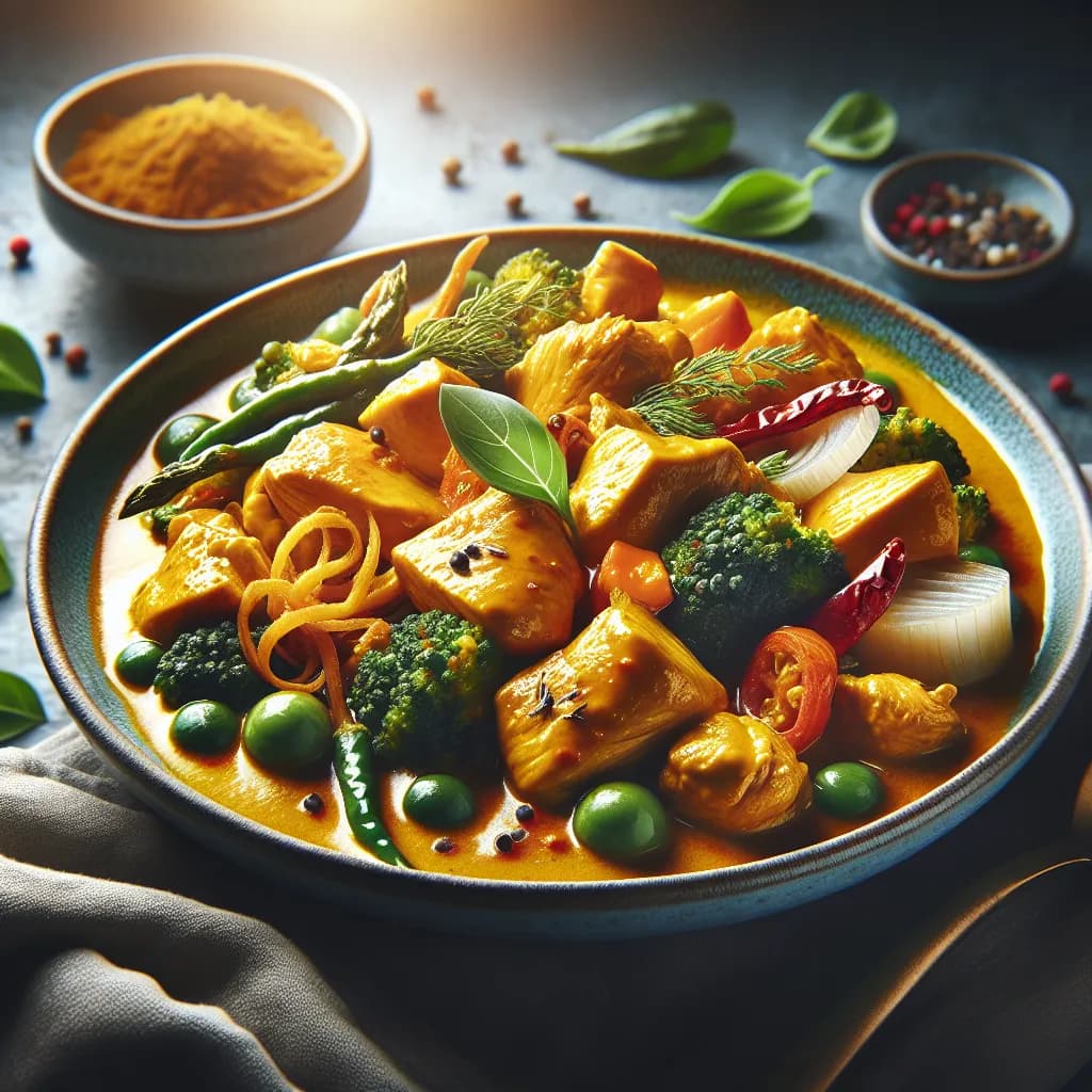 Low Sugar Chicken Curry