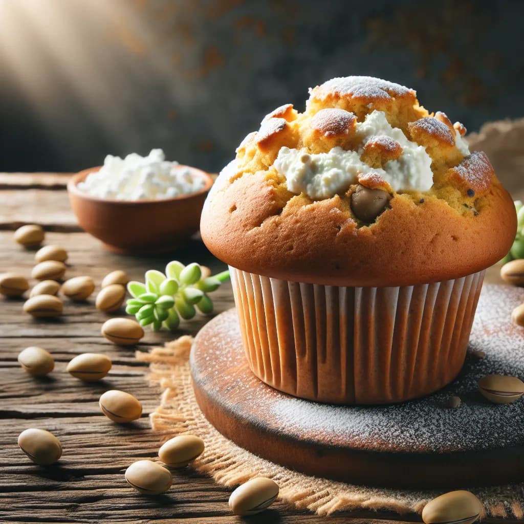 Lupin Flour Cottage Cheese Muffins