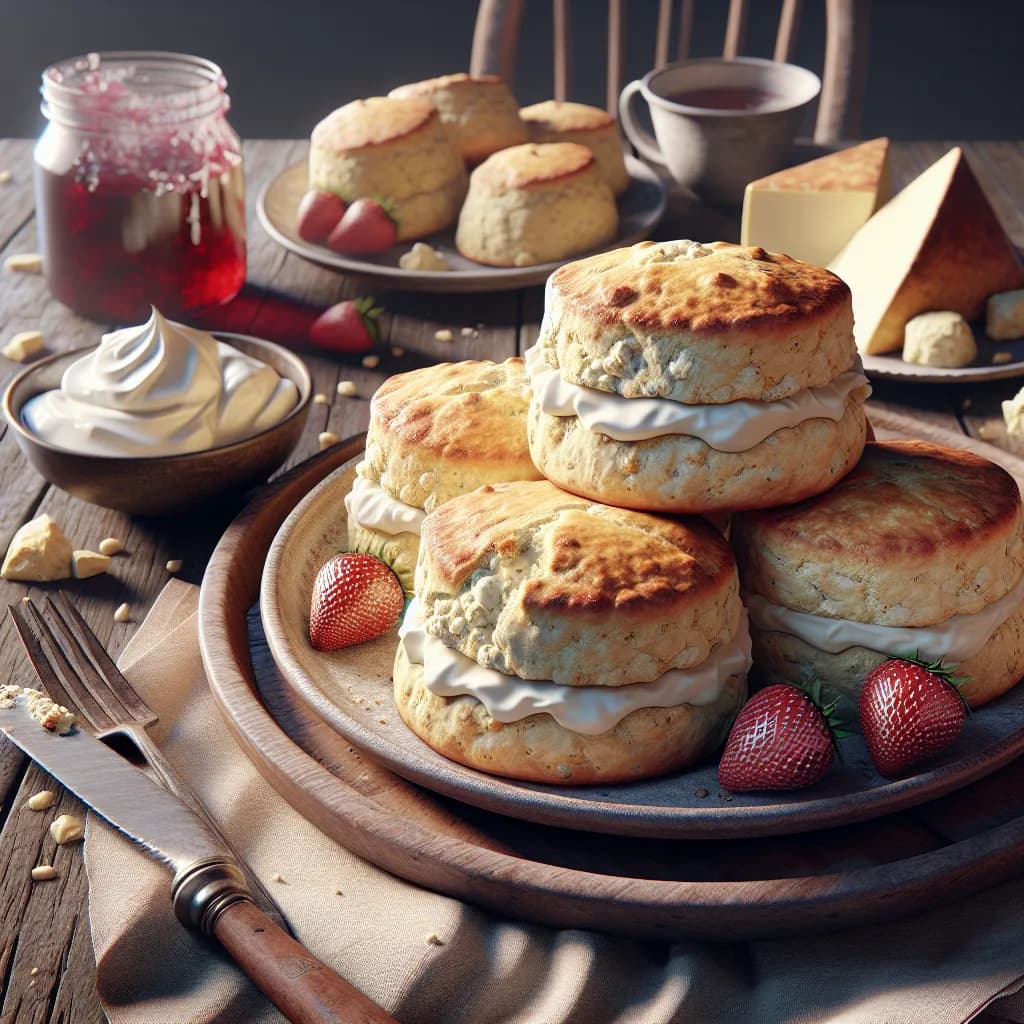 Lupin Flour Cottage Cheese Scones