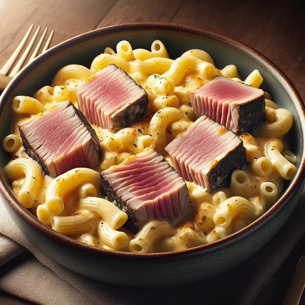 Mac and Cheese with Tuna