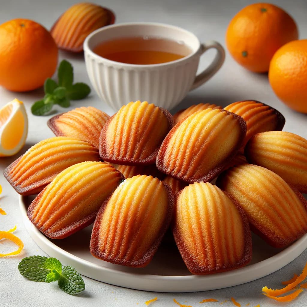 Madeleines à l'Orange
