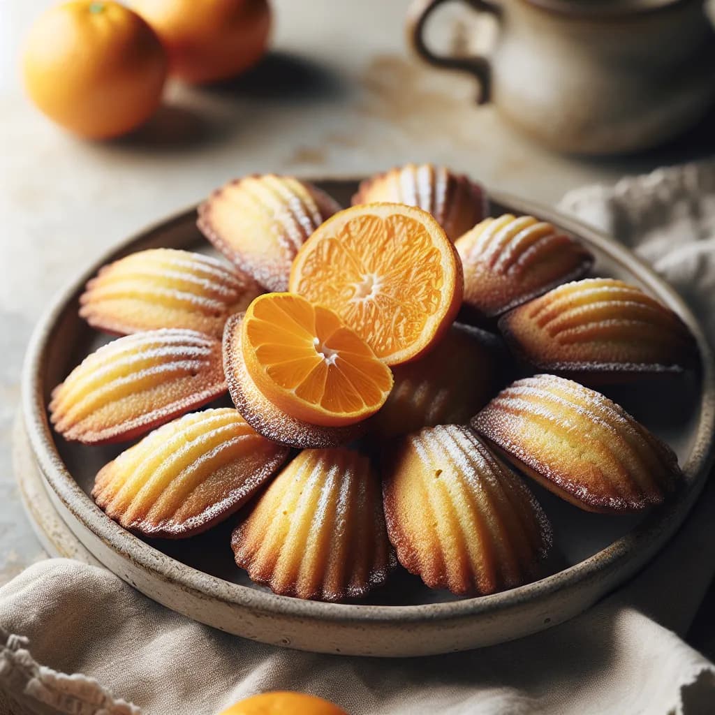 Madeleines à la Clémentine
