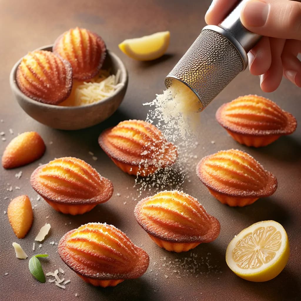 Madeleines au Fromage Parmesan