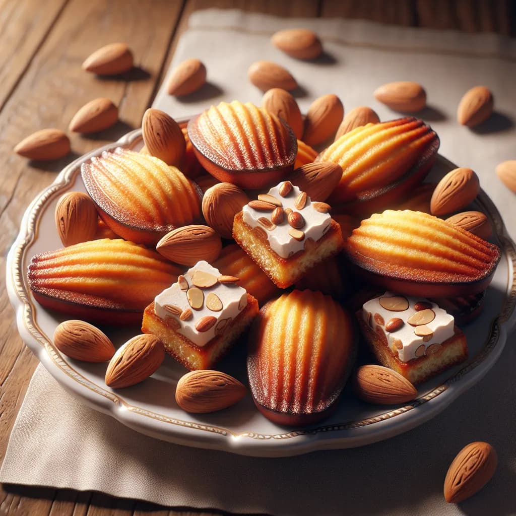 Madeleines au Nougat