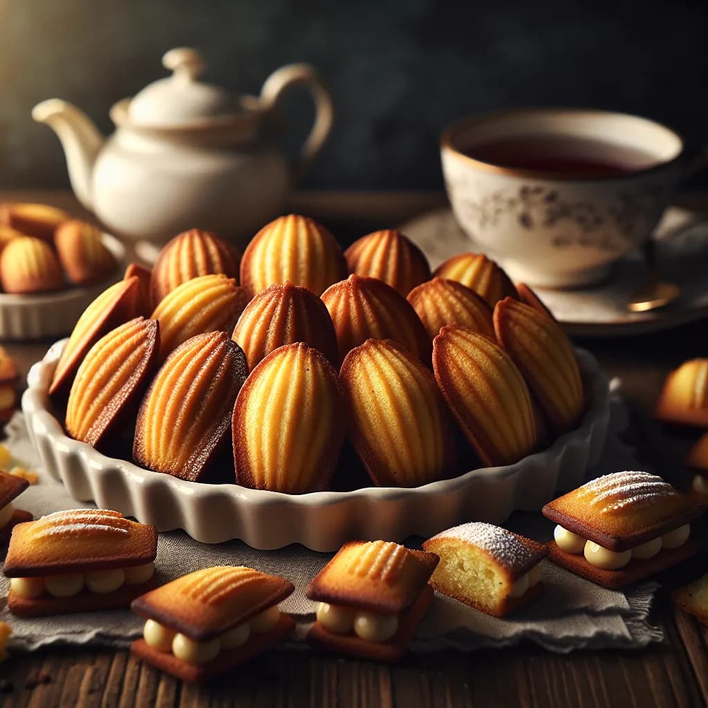 Madeleines au Petit Beurre