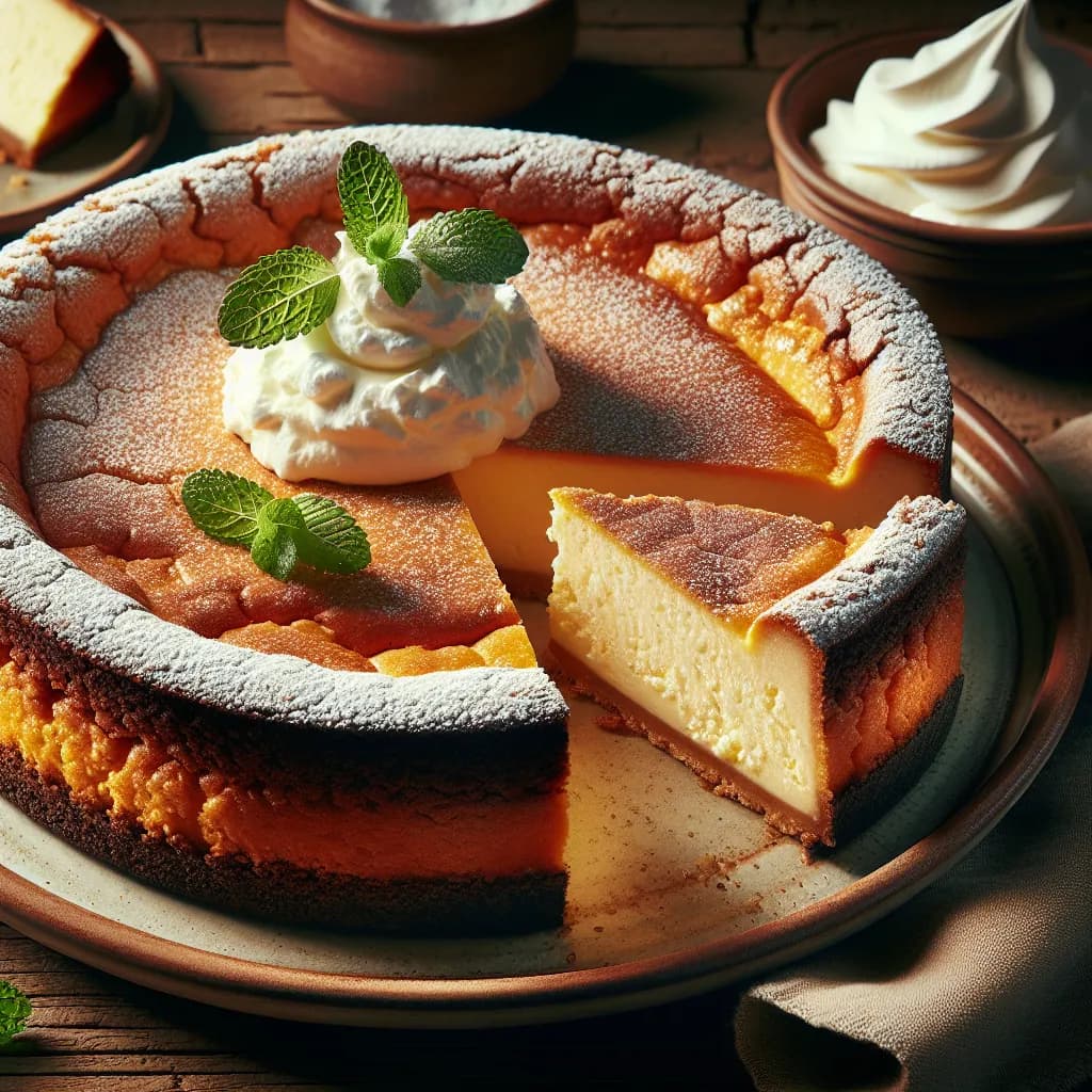 Magerquark-Käsekuchen