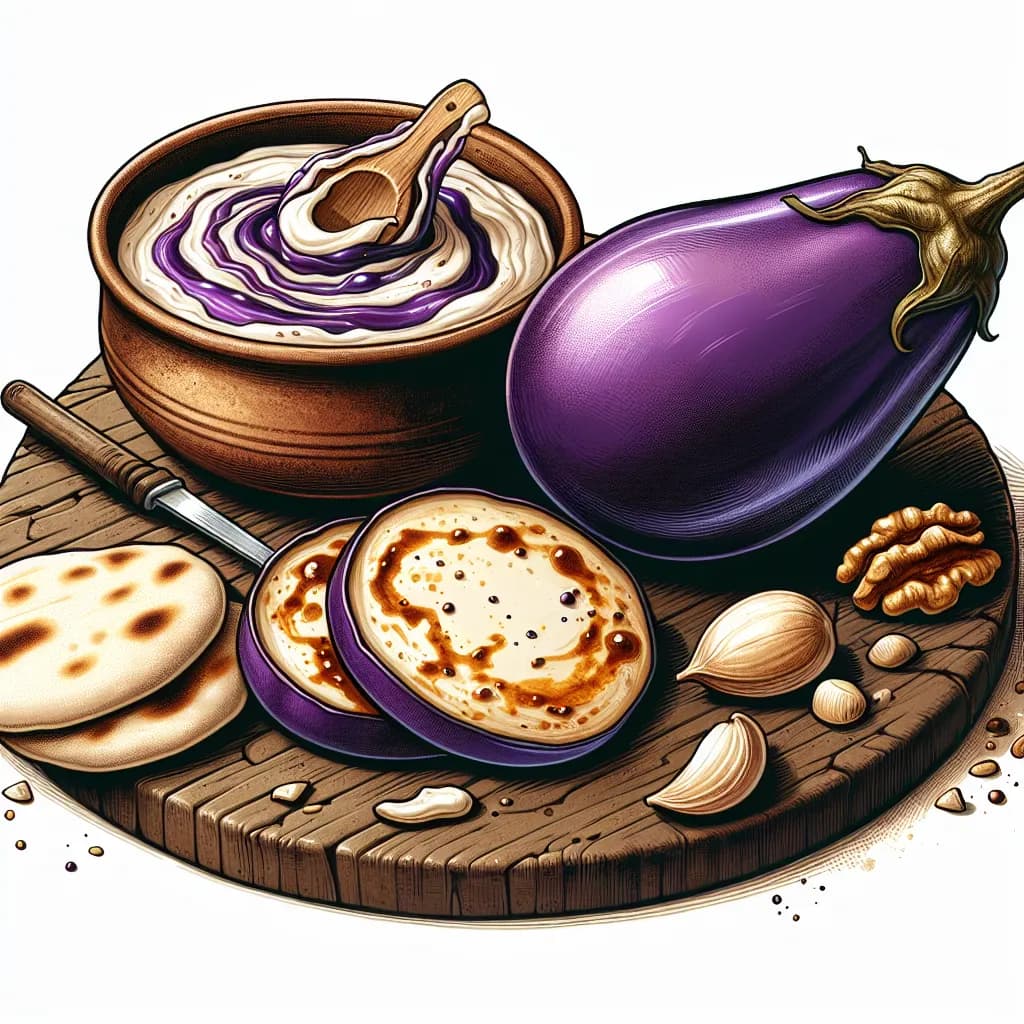 Makdus Eggplant Dip