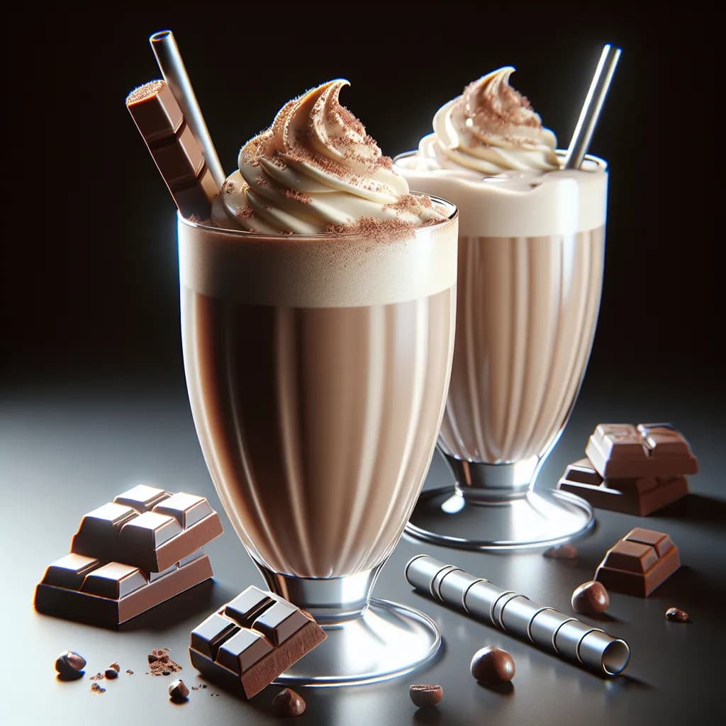Malted Chocolate Coffee Shake
