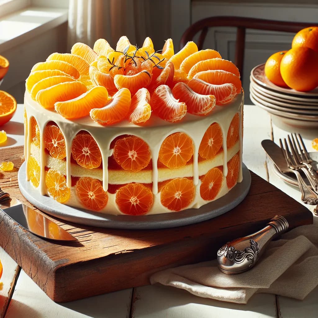 Mandarin Orange Cake