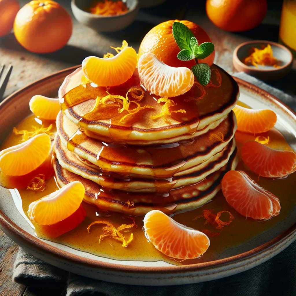 Mandarin Orange Pancakes