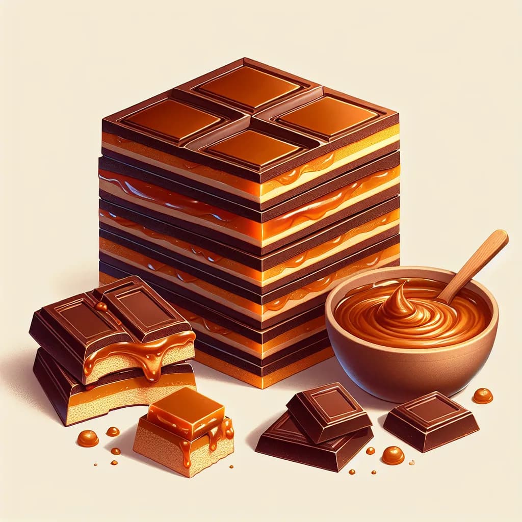 Mandark's Caramel Chocolate Bars