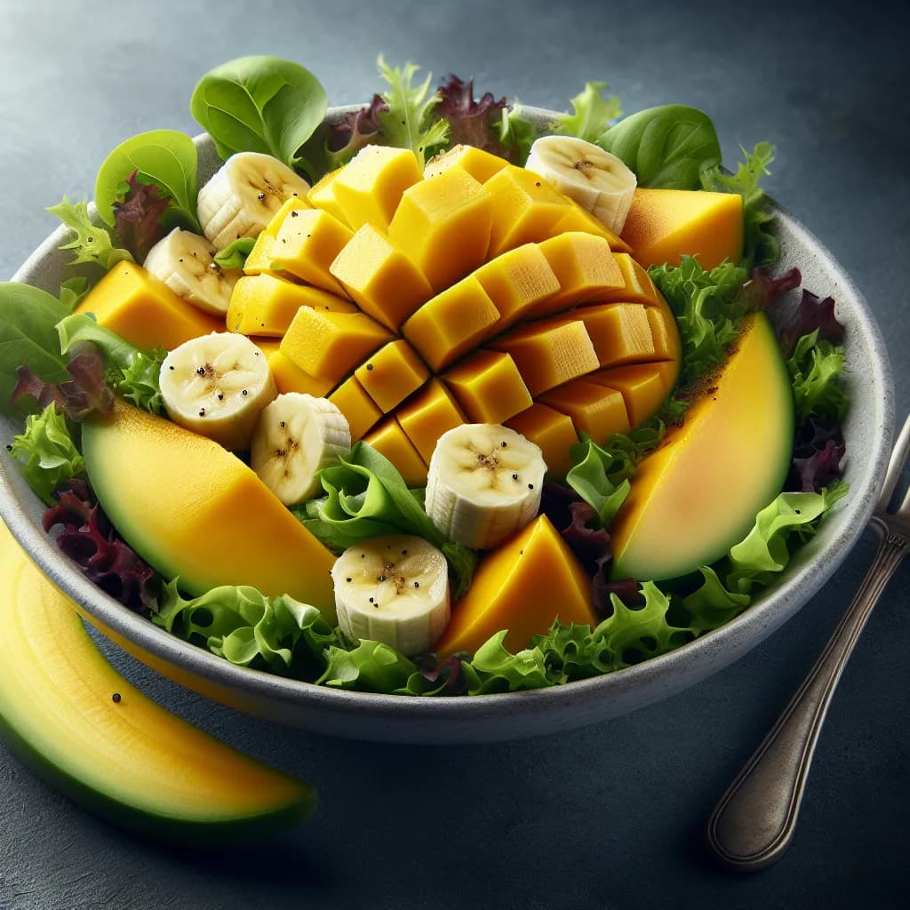 Mango Banana Salad