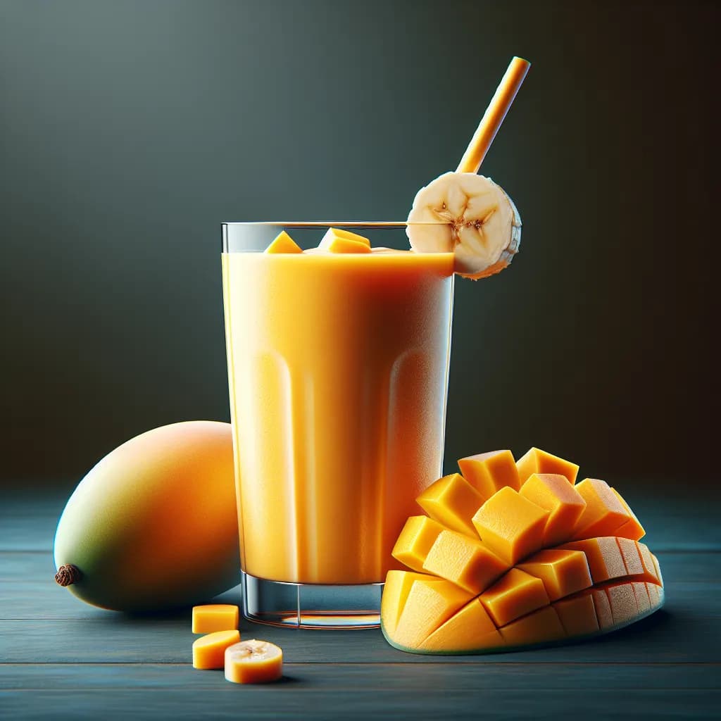 Mango Banana Smoothie