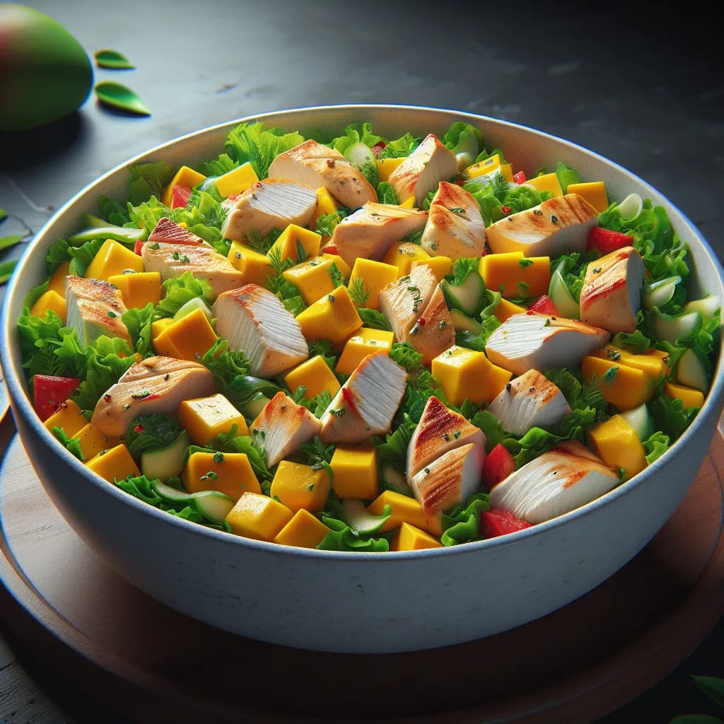 Mango Chicken Salad