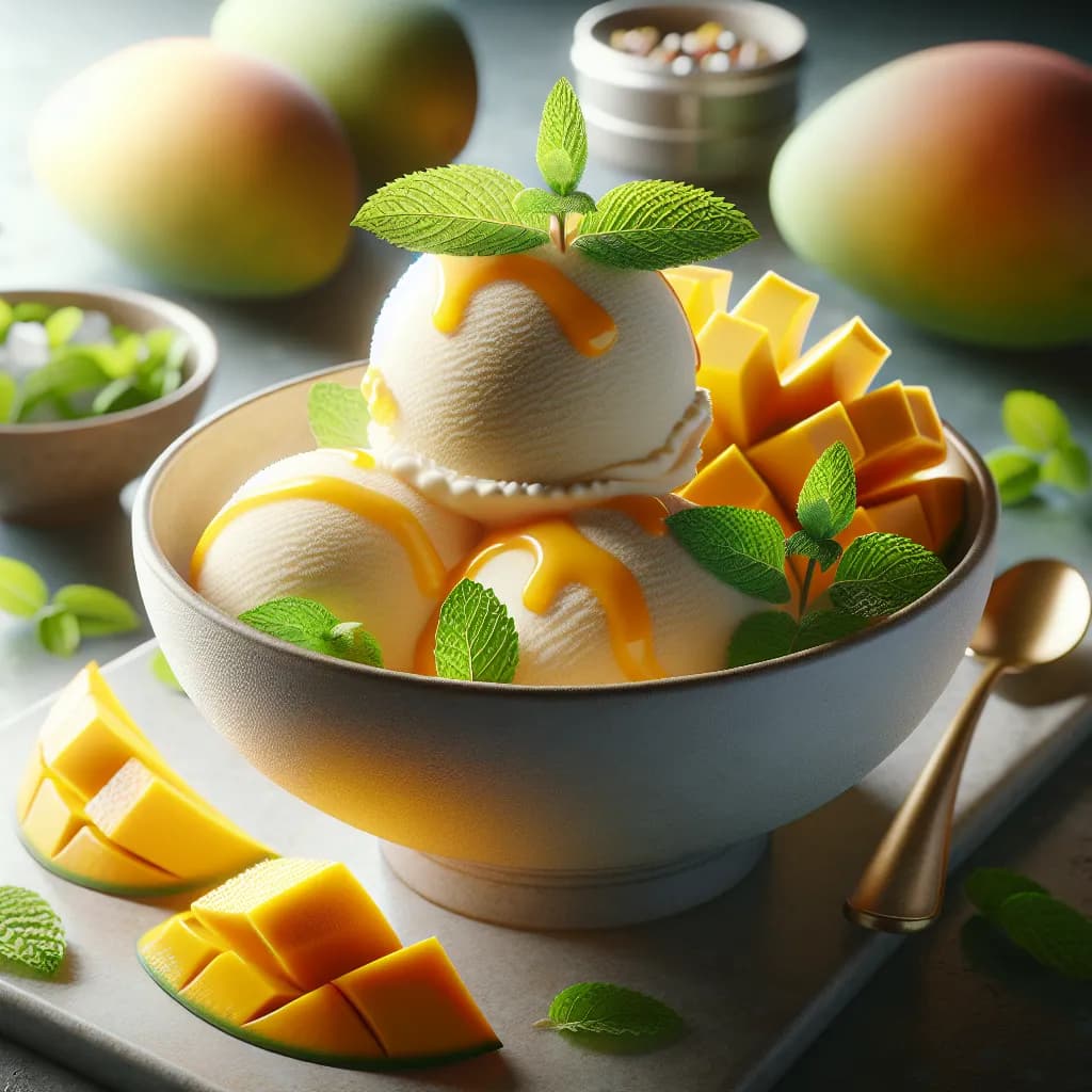 Mango Ice Cream