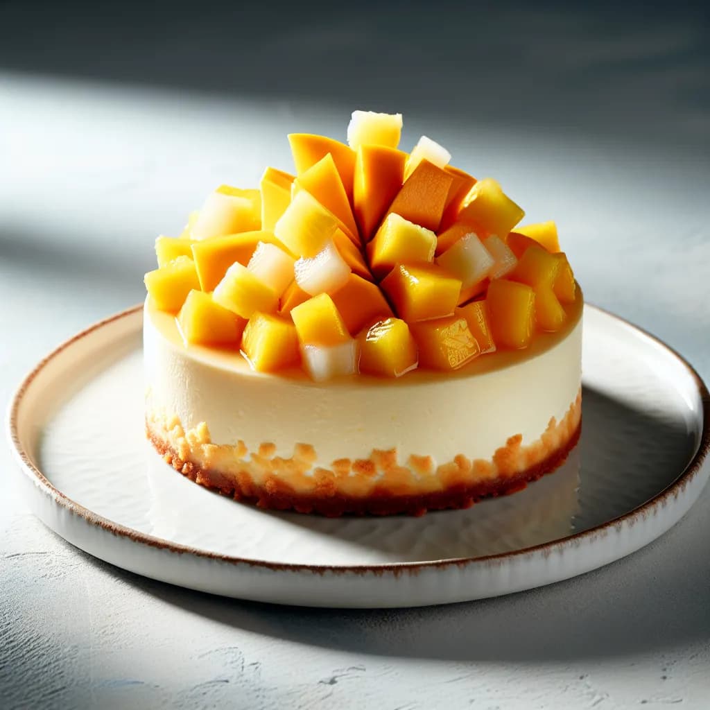 Mango Pineapple Cheese Cake
