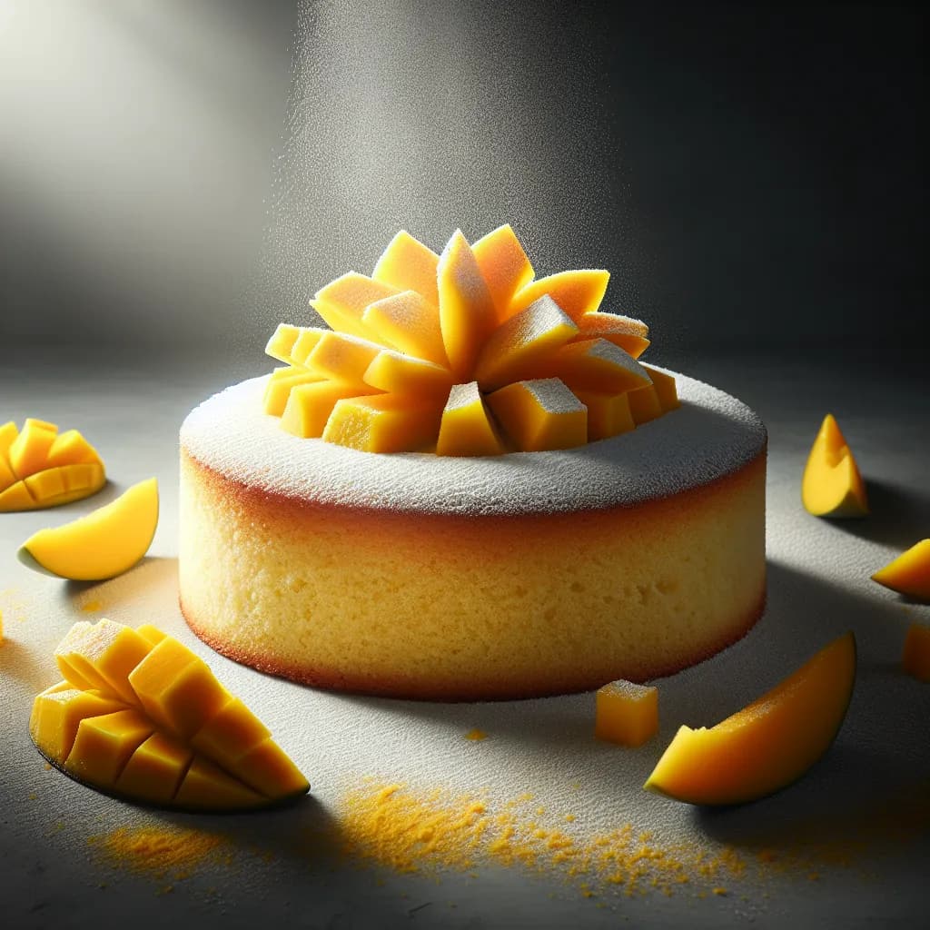 Mango Sponge Cake