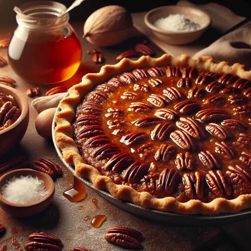 Maple Syrup Pecan Pie
