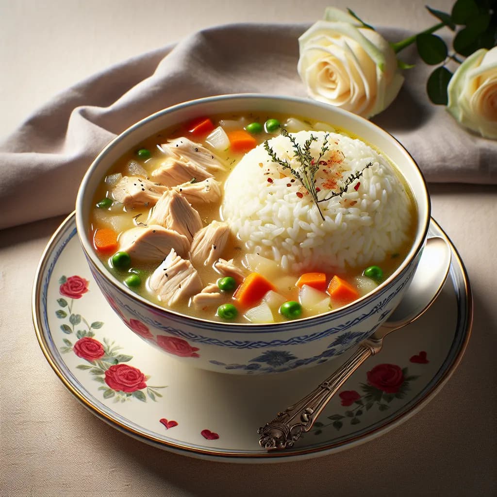Marry Me Chicken Soup with Rice
