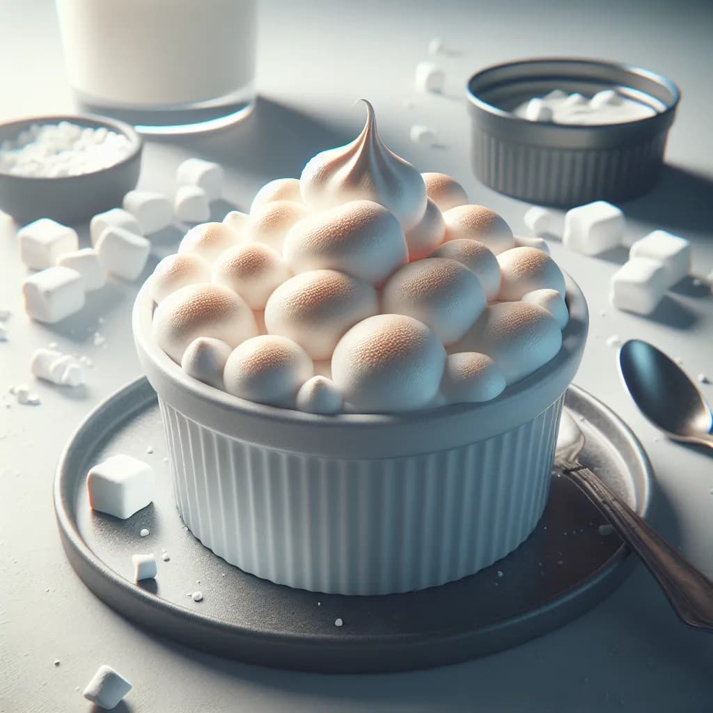 Marshmallow Cloud Soufflé