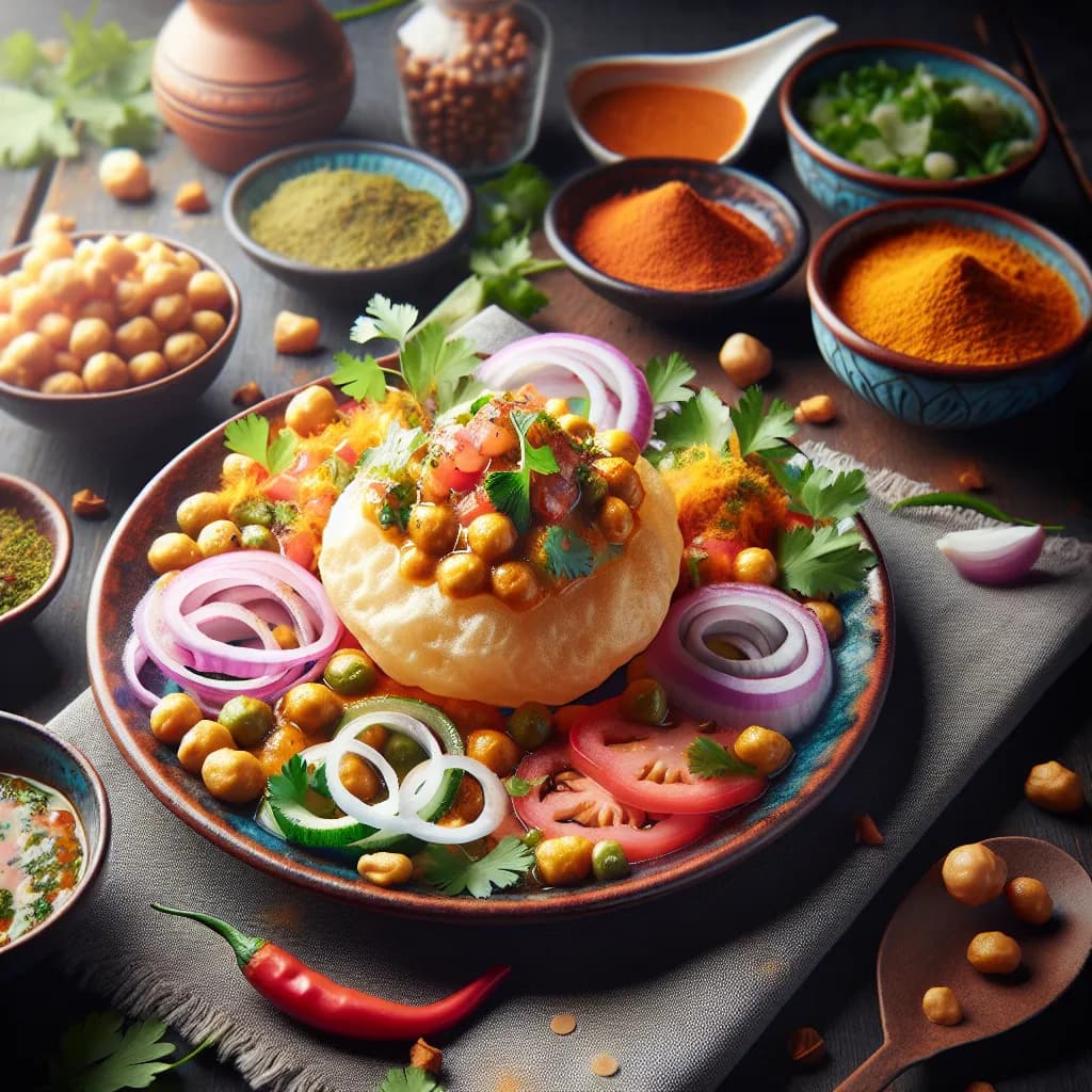 Masala Puri Chaat