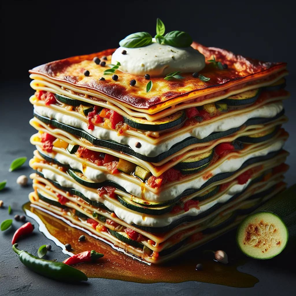 Mascarpone-Gemüse-Lasagne