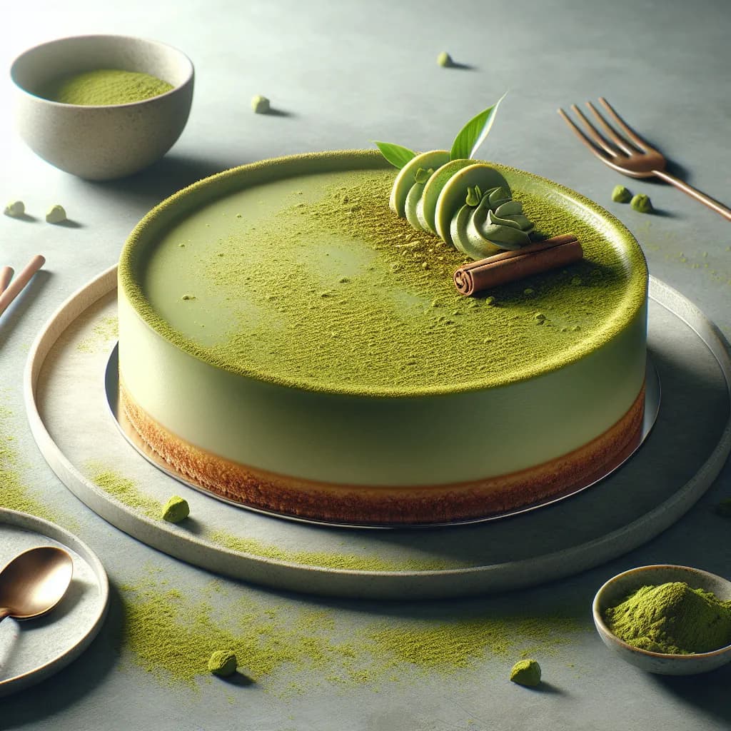Matcha Green Tea Cheesecake