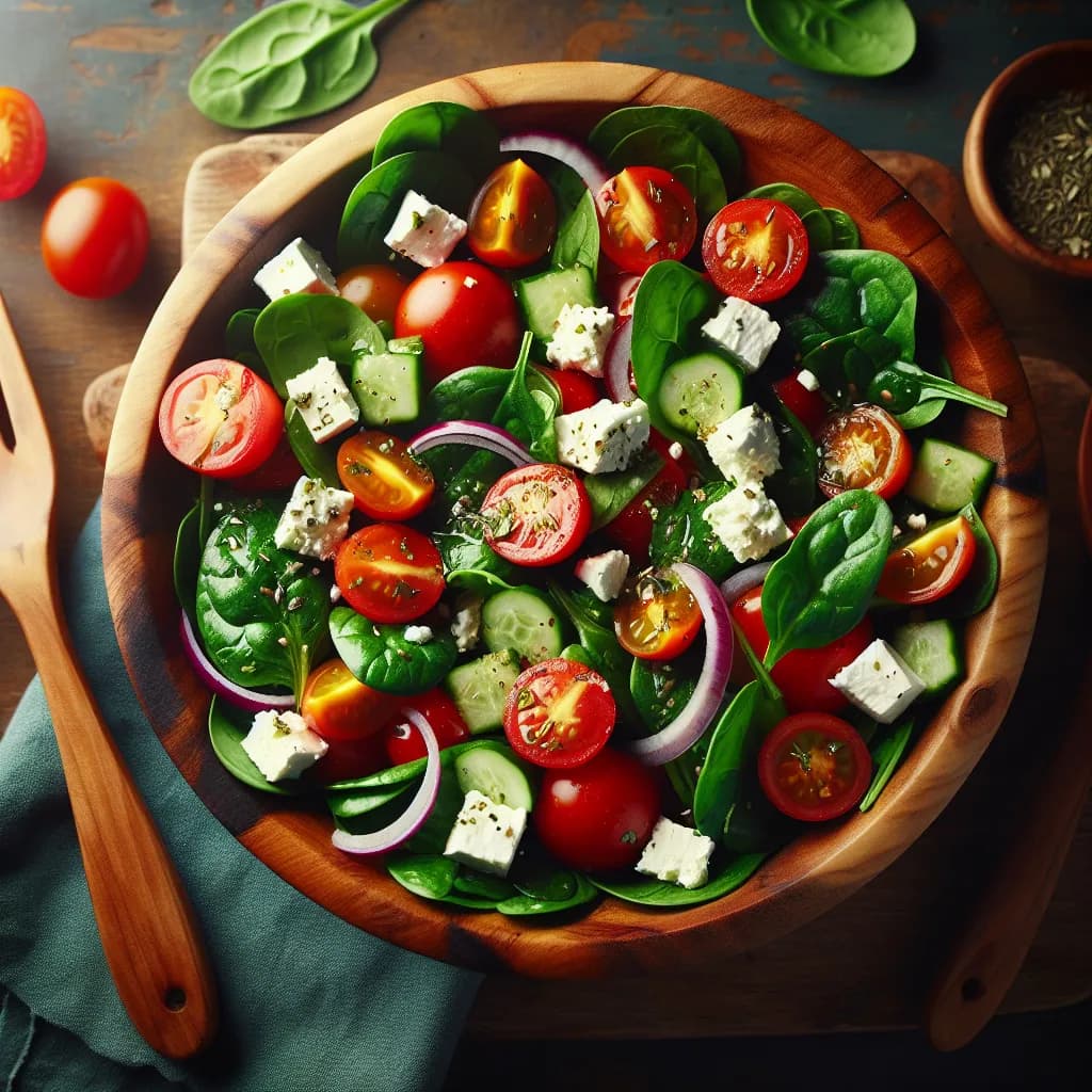 Mediterranean Feta Salad