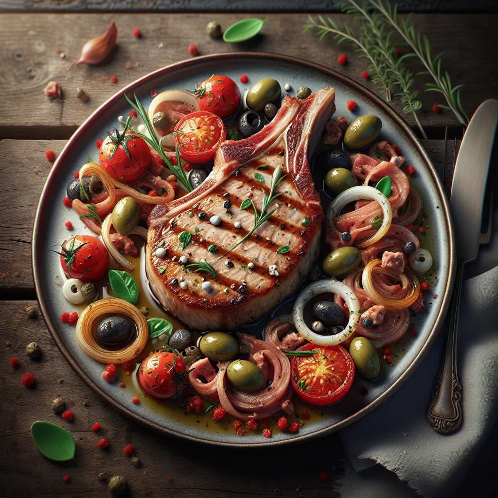 Mediterranean Pork Chops