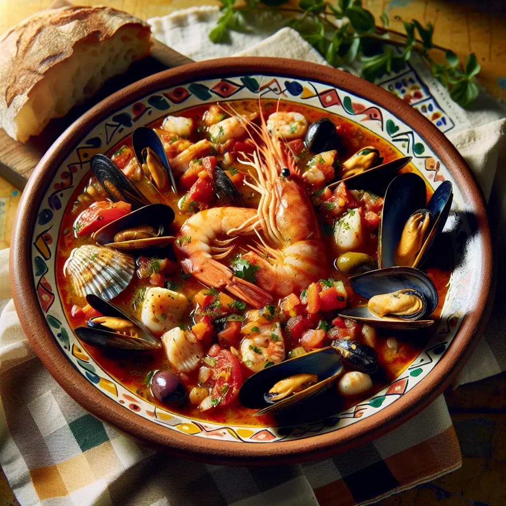 Mediterranean Seafood Stew