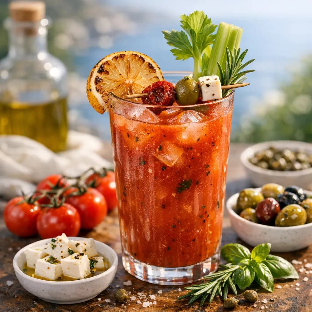 Mediterranean Sun Bloody Mary