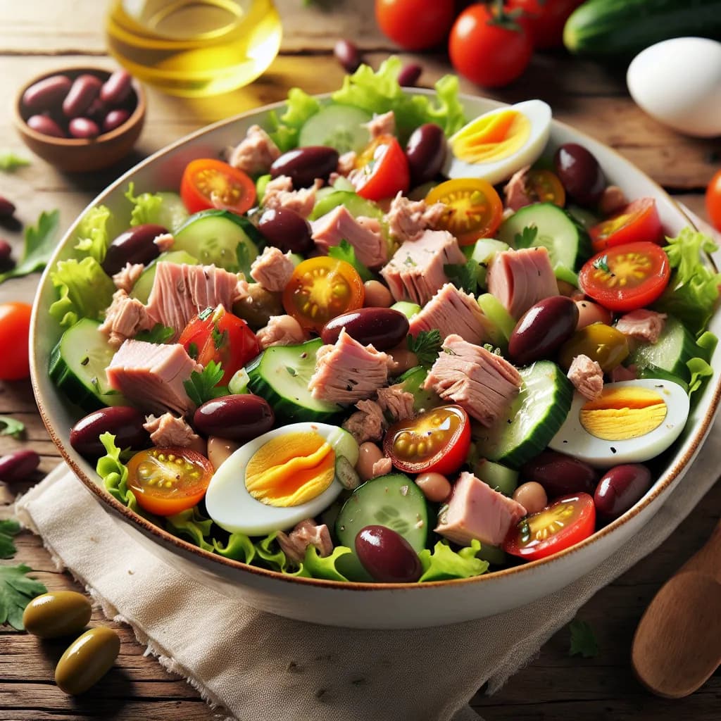 Mediterranean Tuna Salad