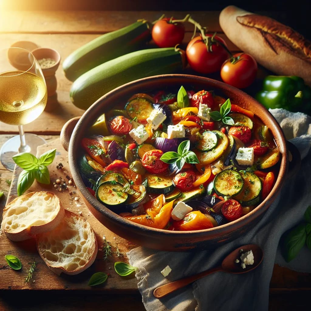 Mediterraner Gemüse-Eintopf